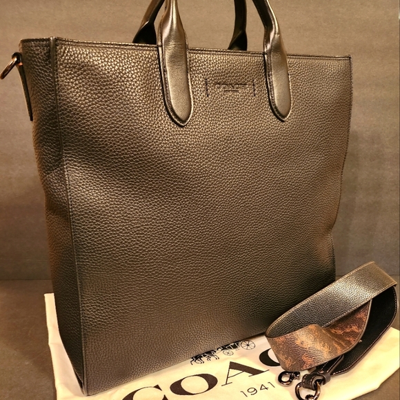 Coach 1941 Gotham Tall Tote/Laptop Bag/Messenger Bag - C8342